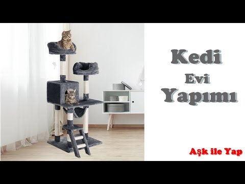 Hem Kolay Hem Görkemli Kedi Evi Yapımı (Kediniz Buna Bayılacak!)