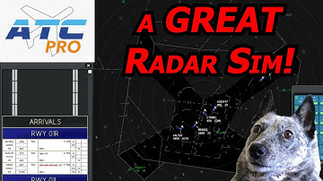 Real Controller plays ATC Pro: probably the best TRACON sim (ATC Pro Gameplay)