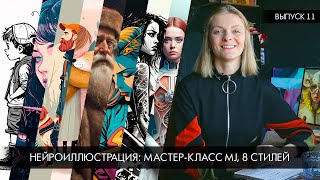 Нейроиллюстрация: ⭐️ мастер-класс по запросам Midjourney ⭐️ Кое-что об авторских правах.