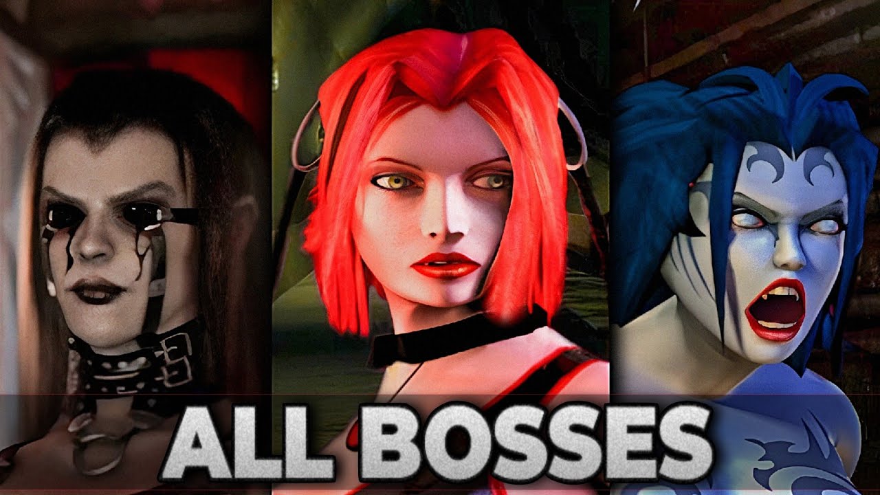 BloodRayne 2 ReVamped - All Bosses + Ending