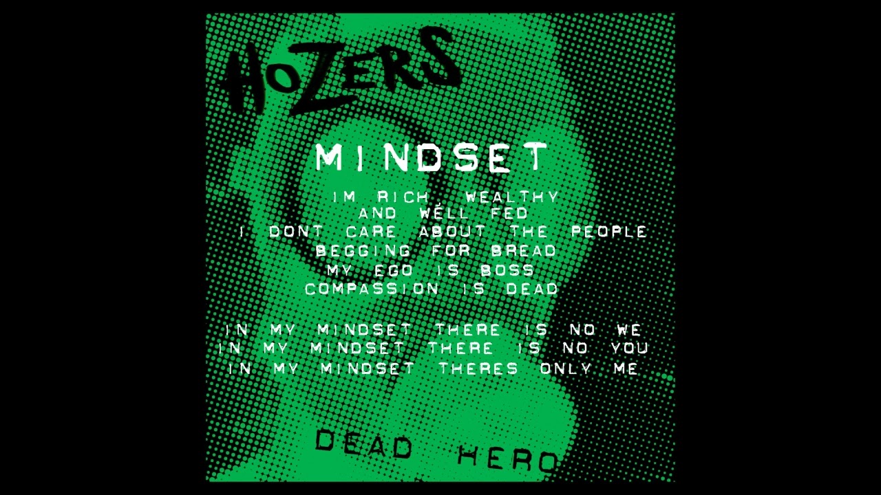hOZERS - mINDSET (swedish kbd punk hardcore poppunk new wave)
