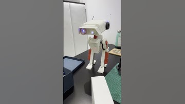 BD-1 animatronic droid walking