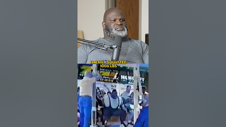 Mark Henry Squatted 1006 lbs!! 💪