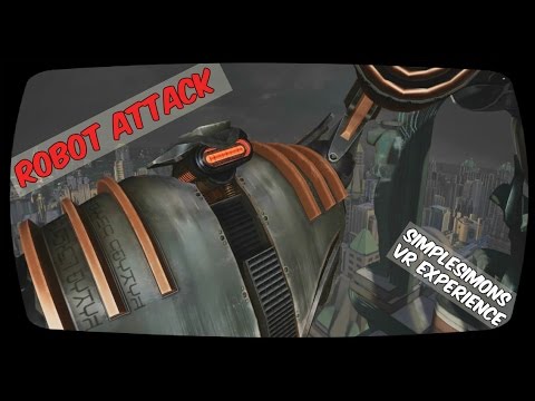 Face Your Fears Giant Robot Attack VR Experience (Occulus Rift)
