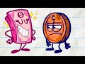 Pencilmate's Lucky Penny! | Animated Cartoons Characters | Animated Short Films | Pencilmation