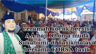 Download Lagu ceramah seru AA Rhoma muda Sukabumi di Tasik Malaya bareng Forsa MP3