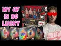 Hitting a color wheel from ufc select with my gf  2023 panini ufc select hobby box  case hit ssp