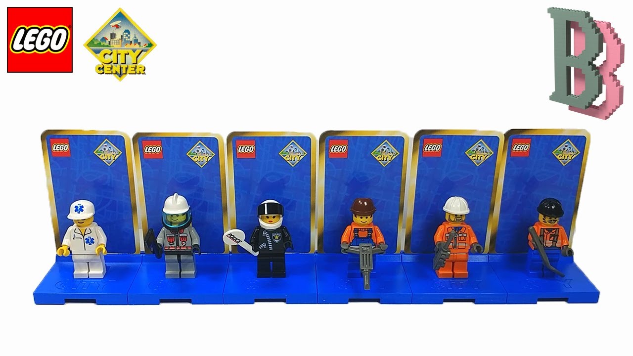 LEGO City Center 3350 Rescue Team & 3351 Construction Crew - Unboxing and Review 2000