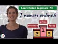 32. Learn Italian Beginners (A1): Ordinal numbers