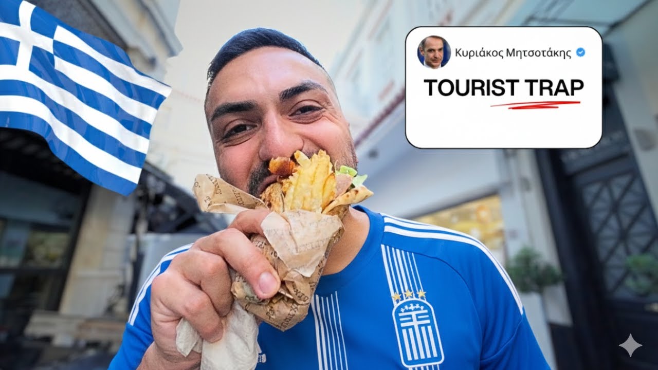 Самая переоцененная еда Греции обнаружена в Афинах 🇬🇷
