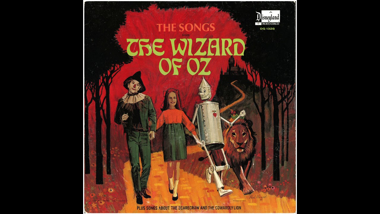 Songs From the Wizard of Oz (Disneyland LP 1969) by boyjohn