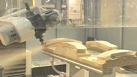 BACCI 8-AXES CNC WORKING CENTRE MODEL TWIN + TRC + TGV CN