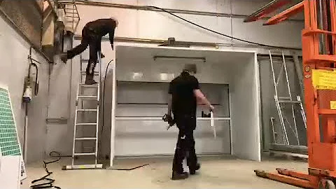 Open Face Paint Booths