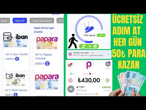 ADIM AT HER GÜN 50₺ PARA KAZAN | İnternetten Para Kazanma - Para Kazanma 2023