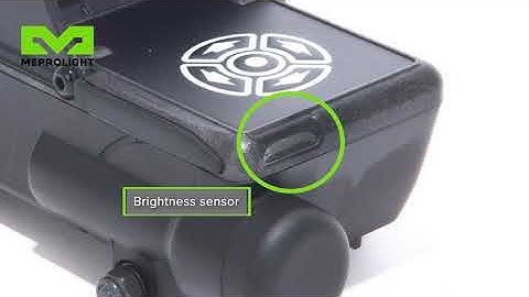 How to adjust the brightness of Mepro Foresight™