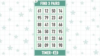 The Ultimate Number Search Challenge for Brain Training | No. 4 ✅ screenshot 2