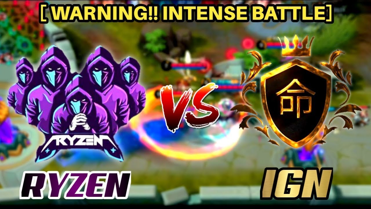 Didnt expected such intense battle - ryzen vs ign - season 13 rank match