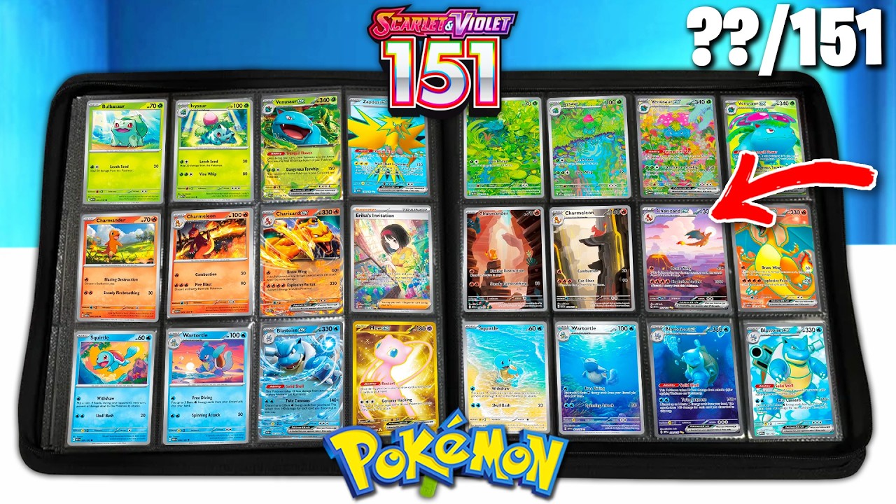 Making a "151" Pokémon Master Set BEFORE IT'S TOO LATE