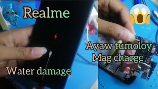 Realme water damage, Ayaw mag patuloy mag charge paano ayusin