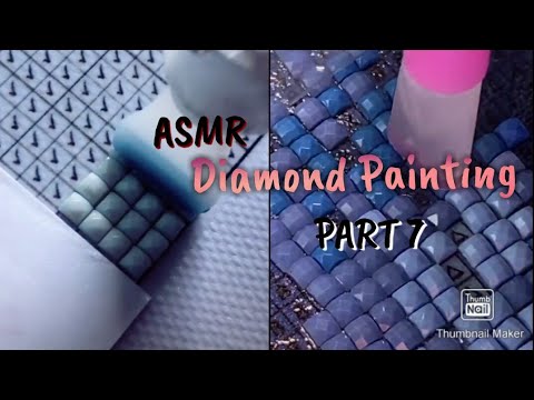 Asmr Diamond Painting Part 7 TikTok Compilation