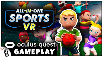 All In One Sports VR Gameplay [ QUEST 2 APP LAB]