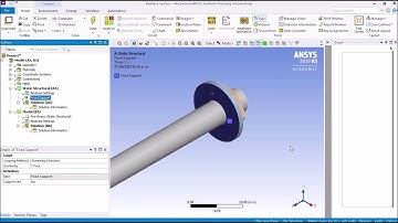 Tensión-Pre-Stressed Vibration Analysis (ANSYS)