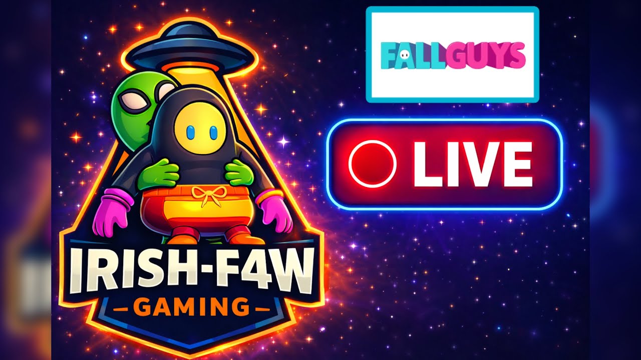 Fall Guys live stream Road to 200 Subscribers- Irish-F4W Gaming