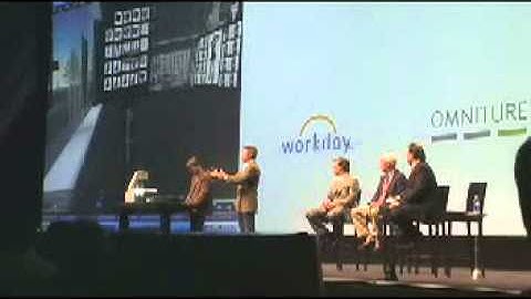 Omniture, WorkDay and Linden at Dreamforce