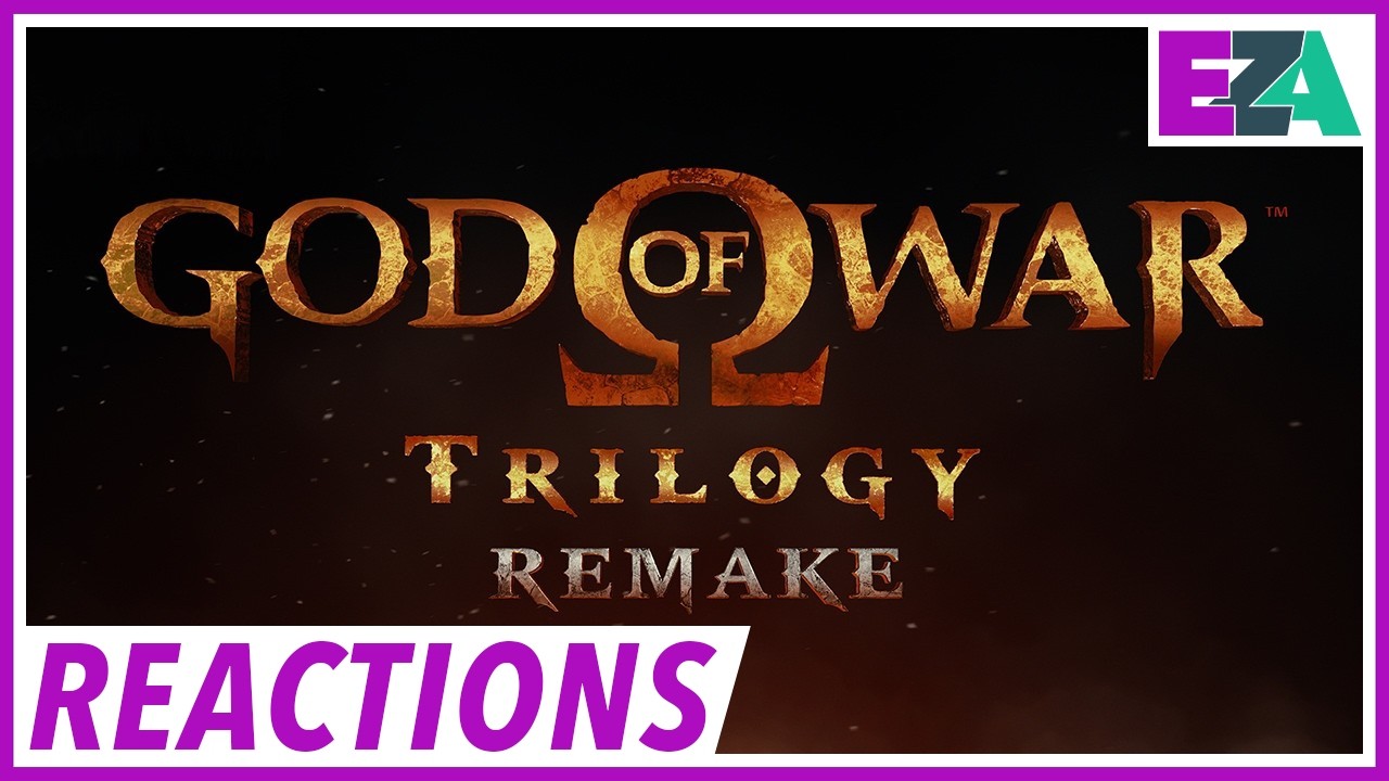 God of War Trilogy Remake - God of War Sons of Sparta Debut Trailers - Easy Allies Reactions
