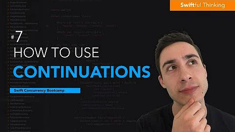 How to use Continuations in Swift (withCheckedThrowingContinuation) | Swift Concurrency #7