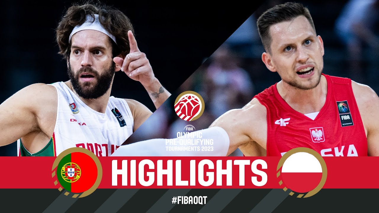 POR 🇵🇹 v POL 🇵🇱 | Basketball Game Highlights | FIBA Olympic Pre-Qualifying Tournament 2023 POL