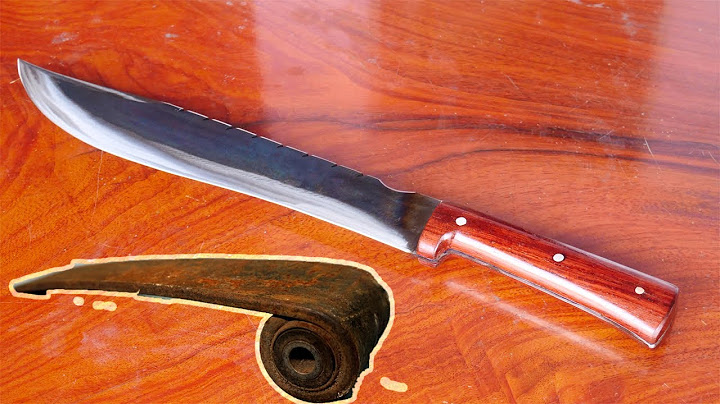 Unbelievable DIY: Create Your Own Super Strong Knife!