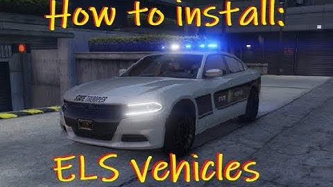 How To Install: ELS Vehicles into LSPDFR (Quick/Easy)