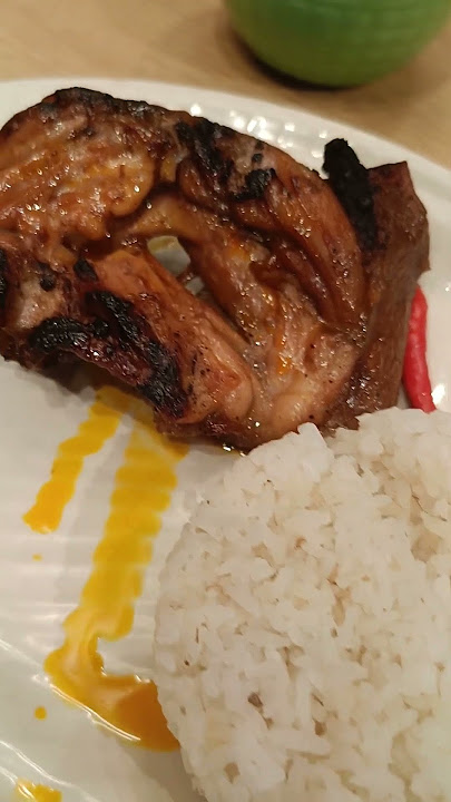 Merienda time at Mang inasal #food #foodie