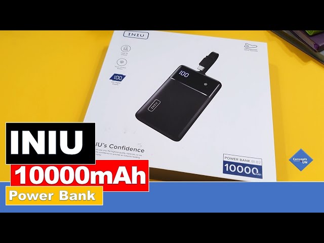 INIU 10000mAh Power Bank 