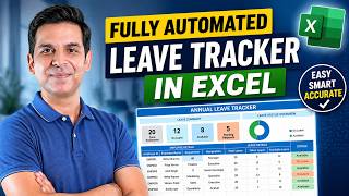 Create Fully Automated Leave Tracker in Excel / Annual Leave Tracker in Excel