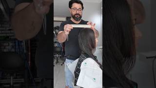 Perde Kahkül & Katlı Saç Kesimi Mezura Hasiyetinde Adım Adım Eğitim