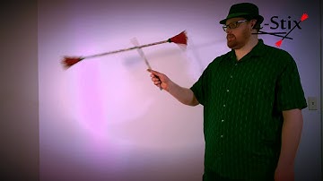 Z-Stix Flower Stick Intermediate Trick Tutorial 204: Floor Plane Propeller