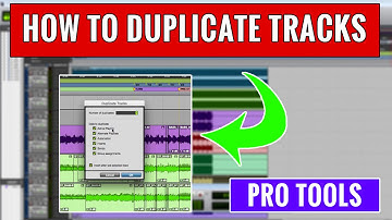 How to Duplicate a Track in Pro Tools -- OBEDIA.com Pro Tools Training