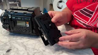 How to assemble Black Magic Design, Ursa Mini Pro 12K Camera and accessories.