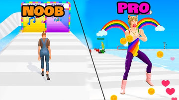 Streamer Rush 😋 NOOB vs Pro - Best Gameplay 📱 Android iOS