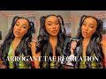 ARROGANT TAE 2 FISHTAIL BRAIDS HALF UP HALF DOWN HAIRSTYLE RECREATION + WIG REVIEW | ft. IShow Hair