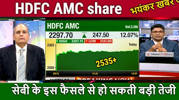 HDFC AMC share latest news today,hdfc amc share analysis,hdfc amc share price target tomorrow,