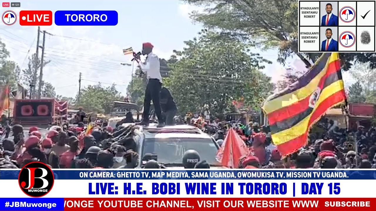 Неожиданный митинг в Тороро вынудил Боби Вайна выступить перед огромной толпой.