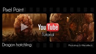 Animated Dragon Egg hatching concept art & animation