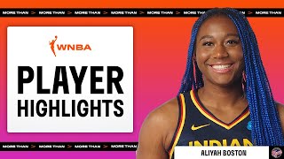 Aliyah Boston Makes Fever History With Massive 23 PT, 14 REB, 6 AST State Line (June 13, 2023) screenshot 2