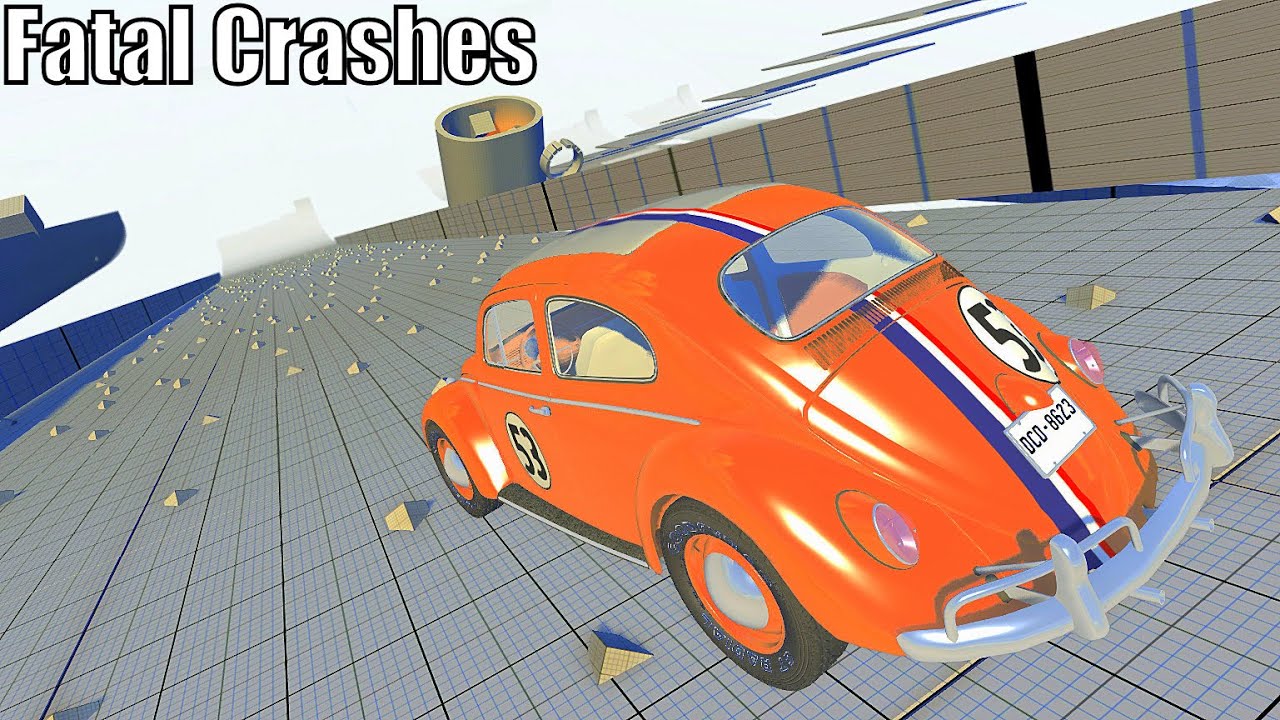 THE DESCENT Crashes (Jumping & Crashing Down) - BeamNG.drive Fatal Crashes