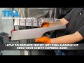 How to Replace Front Left Pull Handle Kit 2003-2021 Chevy Express 3500