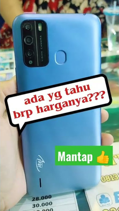VISION 1pro 2/32GB produk itel sangat diminati cause harga & spek yg GOOD