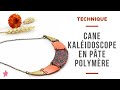 TECHNIQUE | Comment réaliser une cane kaléidoscope en pâte polymère ?